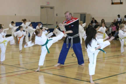 Kinney Karate Class at a recreation center