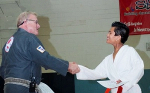 This is me two belts in with Soke Kinney himself This is me two belts in with Soke Kinney himself
