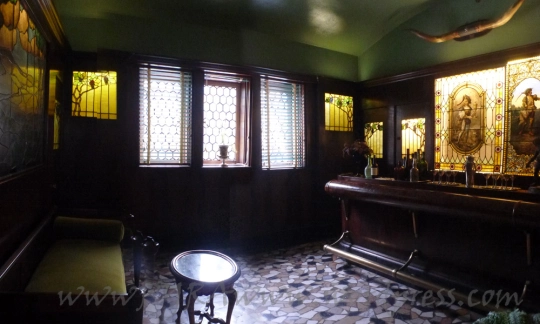 Bar inside the Ca' d'Zan Mansion