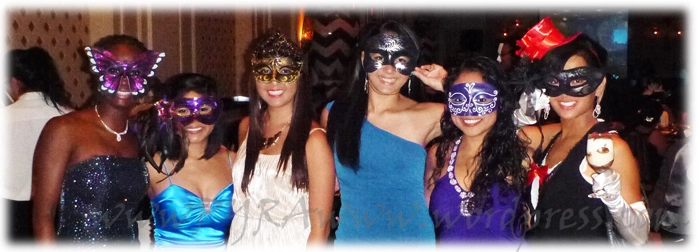 Saturday night's party - Masquerade!