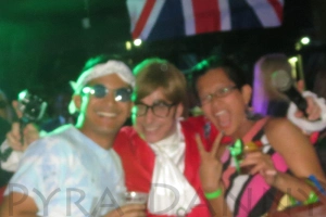 Photobombed by Austin Powers!