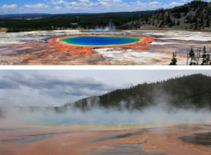 Grand Prismatic Spring comparisons