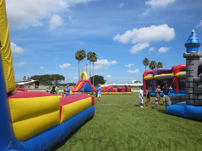 Inflatable playground