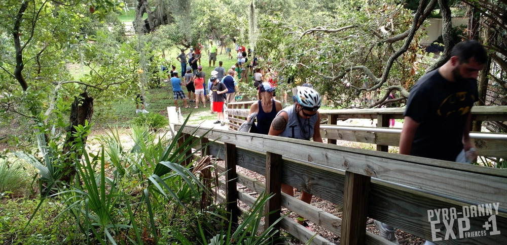 Climbing Pinellas Point Mound