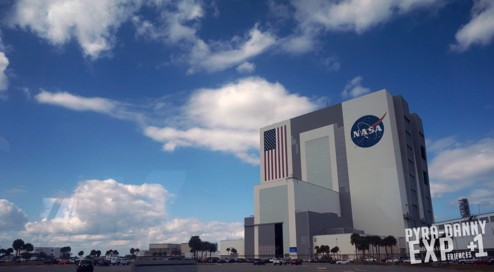 Kennedy Space Center - Visitor Complex - NASA's Vehicle Assembly Building [PyraDannyExperiences.com]