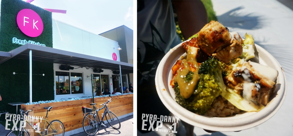 Fresh Kitchen’s mixed bowl [St. Pete Biking and Eating | PyraDannyExperiences.com]