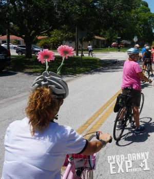 Bike leaders were recognizable [St. Pete Biking and Eating | PyraDannyExperiences.com]