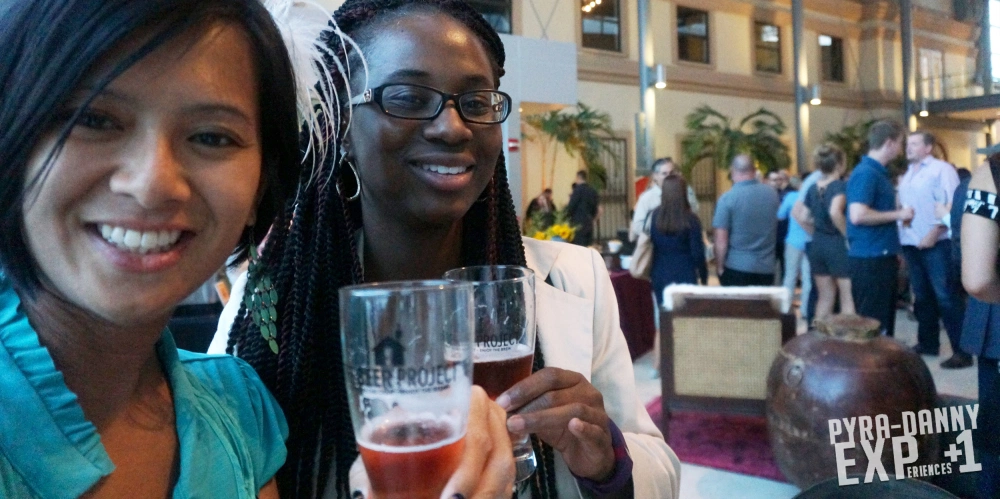 Lady Fab, me, and craft beer [The Beer Project: The Art of Brewing | PyraDannyExperiences.com]