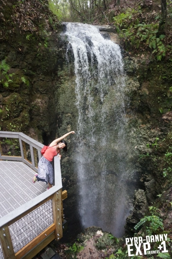 Tall Florida waterfall [The Tallahassee Outdoors | PyraDannyExperiences.com]