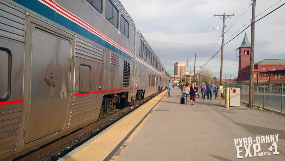 Time to enter our Amtrak in El Paso [Florida to Alpine: All-Day Travel | PyraDannyExperiences.com]
