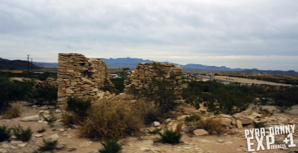 One of Ghost Town ruins [That Drive to Terlingua, TX | PyraDannyExperiences.com]