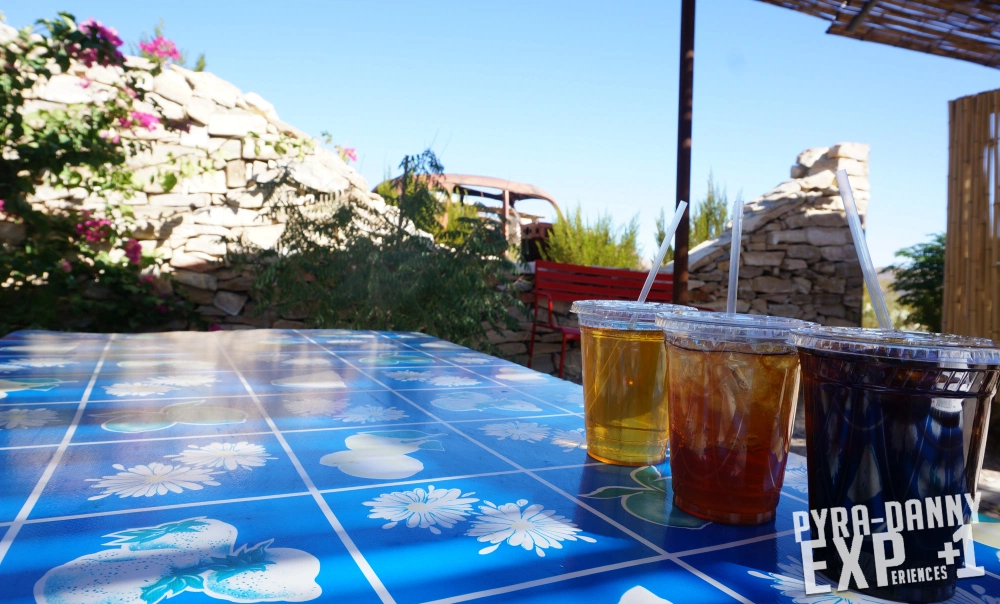 La Posada Milagra drinks and a view [Southeast Big Bend National Park | PyraDannyExperiences.com]