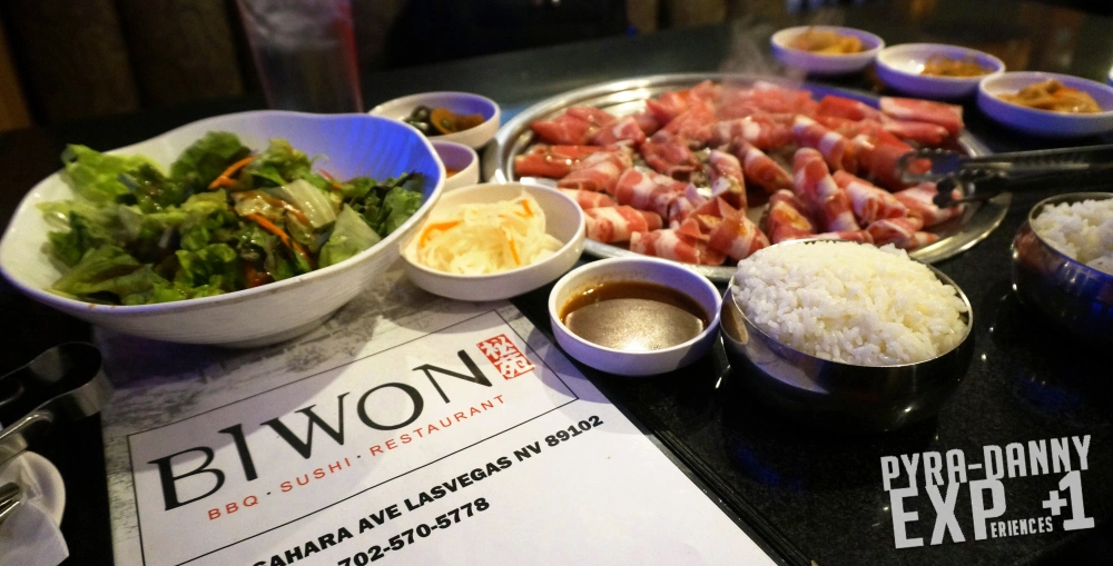 VegasFood02 Biwon Korean BBQ spread