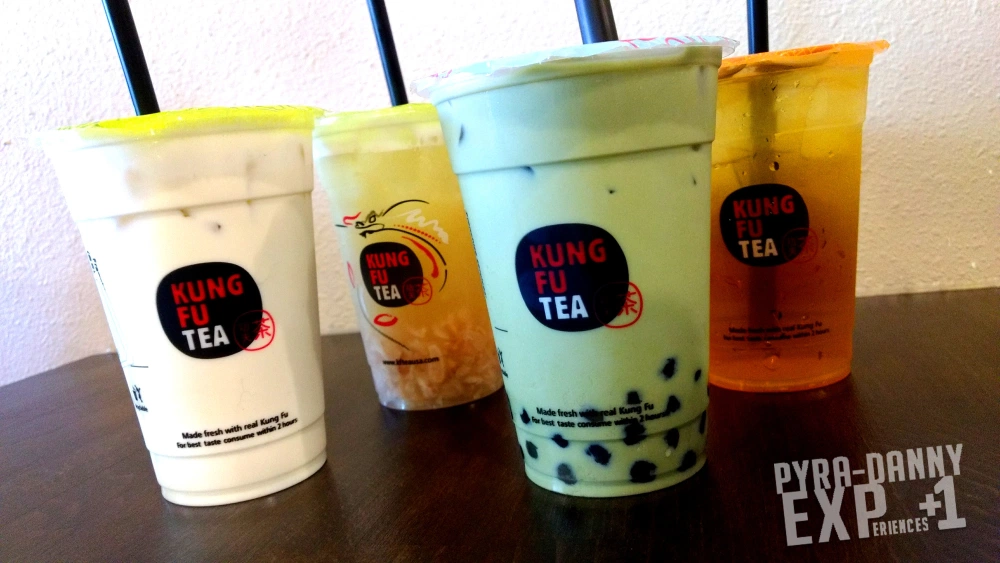 Kung Fu Tea Boba drinks [Quick Orlando Art and Food | PyraDannyExperiences.com]