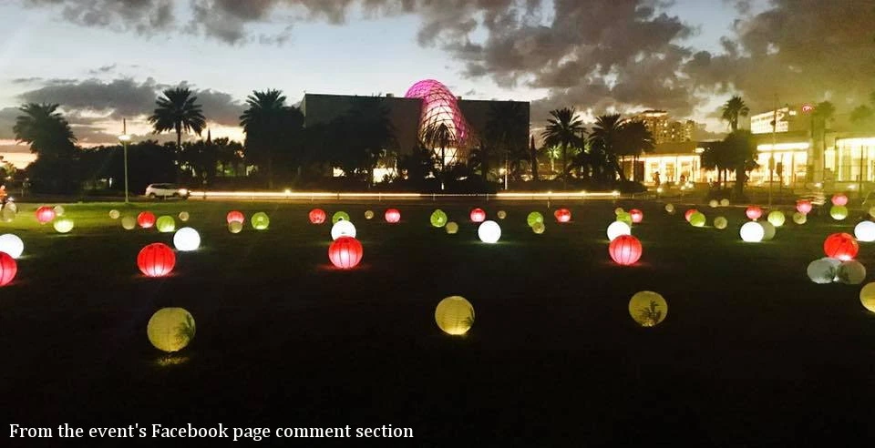 Teaser image pulled from Facebook page of event [Dimly Lit- St. Pete Lantern Festival | PyraDannyExperiences.com]