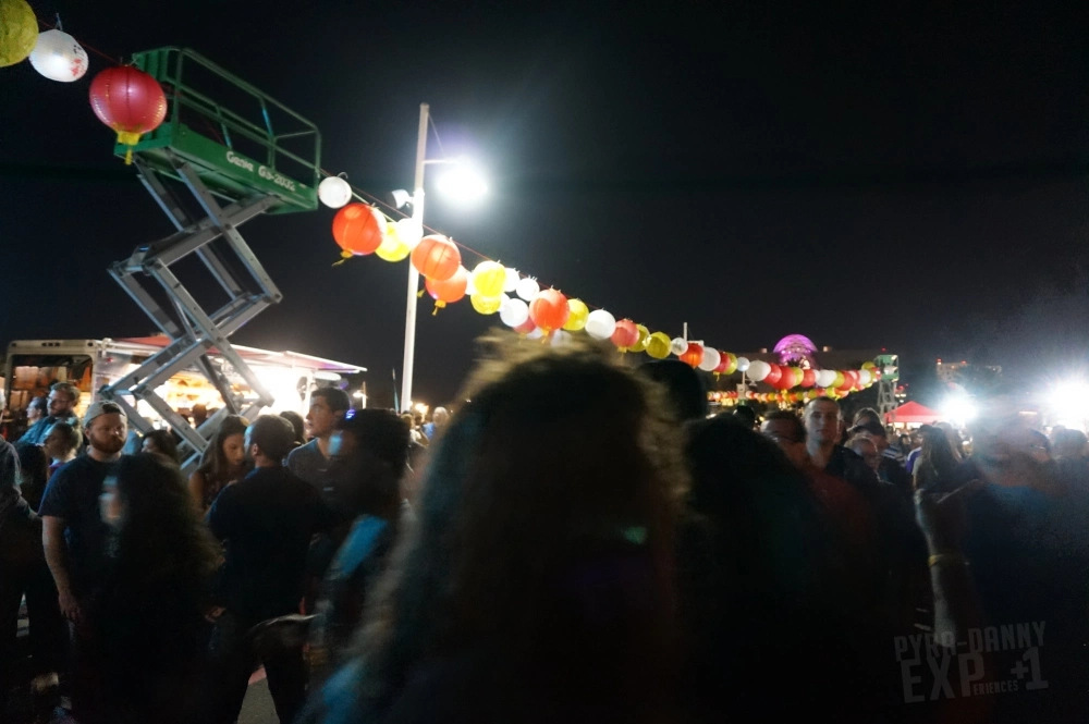 Entering the event [Dimly Lit- St. Pete Lantern Festival | PyraDannyExperiences.com]