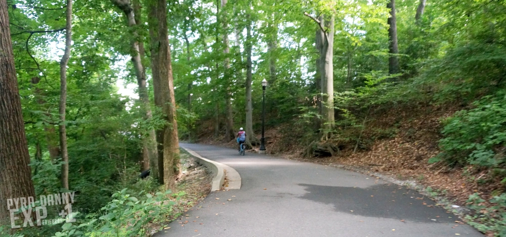 Biking deep into Piedmont Park [Back to Atlanta | PyraDannyExperiences.com]