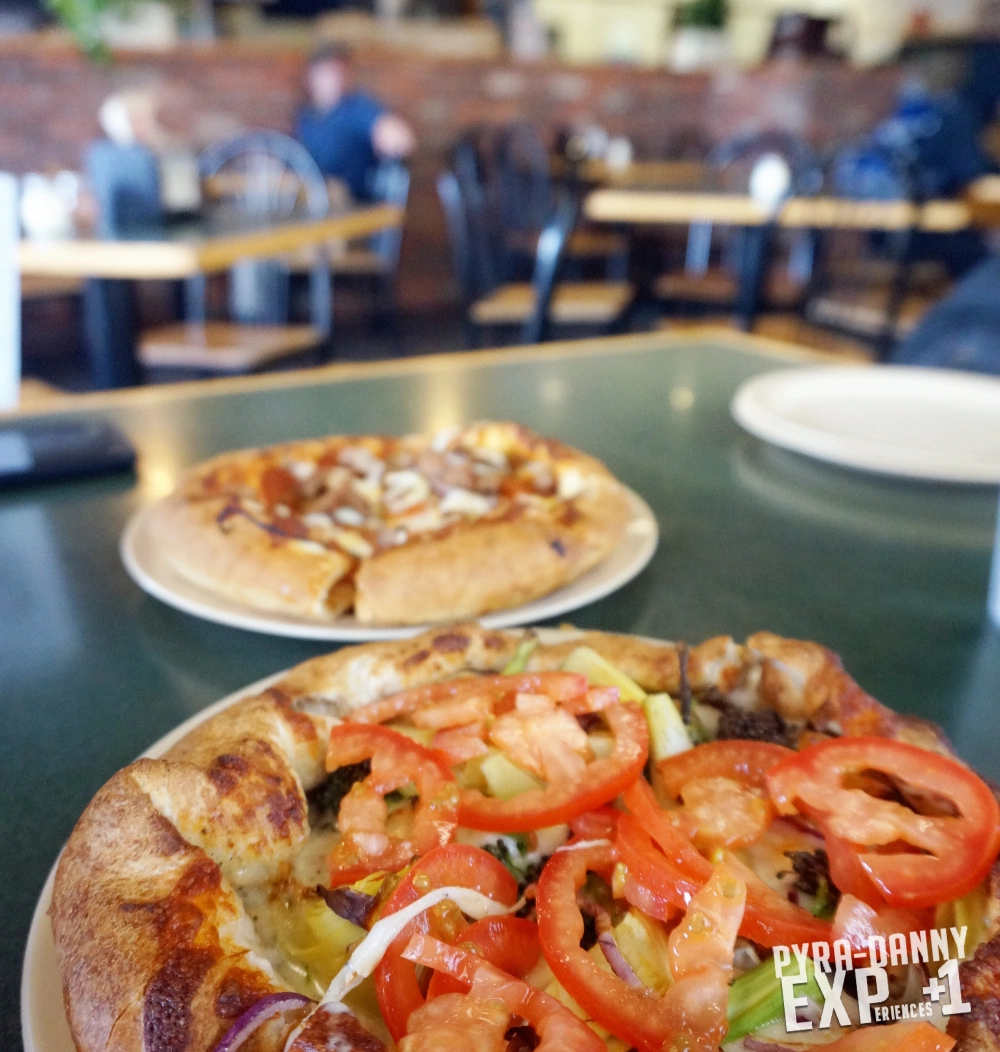 Pizza from Woodstock Pizza [Dining around Santa Cruz | PyraDannyExperiences.com]